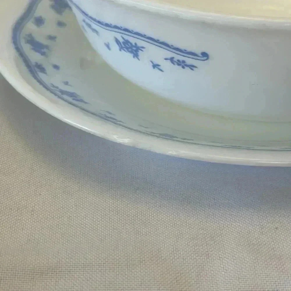 Corelle Morning Blue Dinnerware Set of 5 for 1 Person - Picture 5 of 9